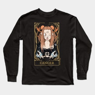 Cancer zodiac sign Long Sleeve T-Shirt